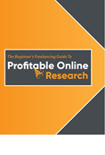 Profitable Online Research